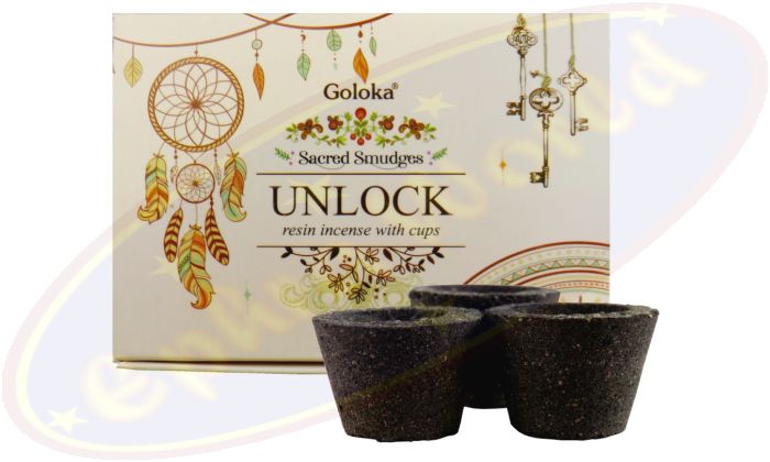 Goloka Räucherkohle-Töpfchen & Räucherharz Unlock