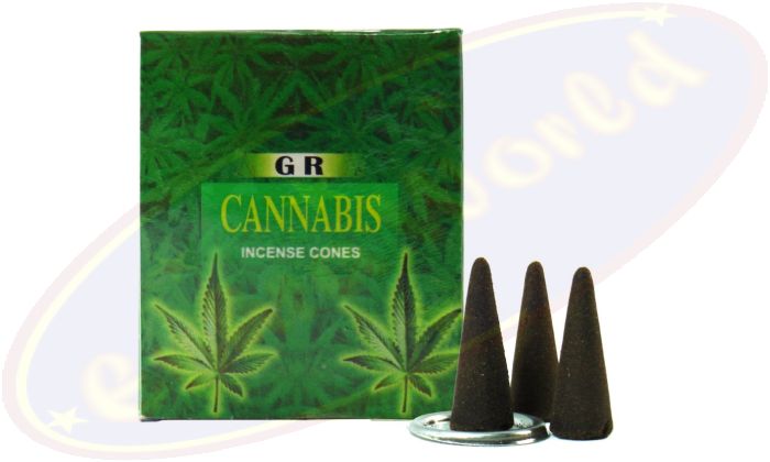 GR International Cannabis Räucherkegel