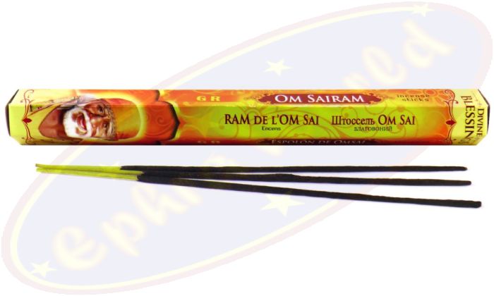 GR International Divine Blessings Om Sairam Räucherstäbchen