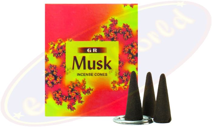 GR International Musk (Moschus) Räucherkegel