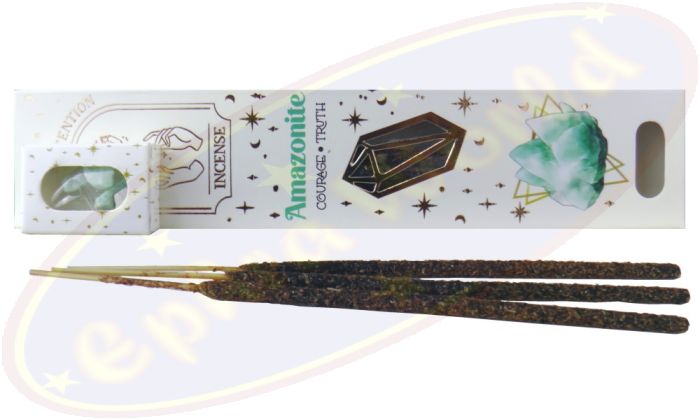 Green Tree Native Soul Crystal Intention Amazonite Smudge Räucherstäbchen 