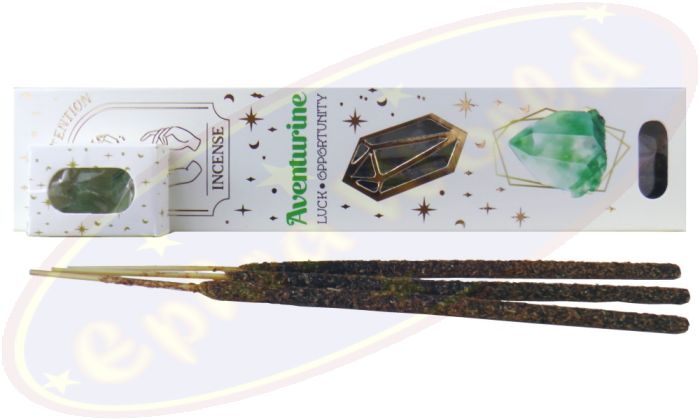 Green Tree Native Soul Crystal Intention Aventurine Smudge Räucherstäbchen 
