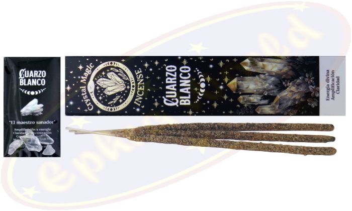 Hari Darshan Tribal Soul Crystal Magic Clear Quartz Smudge Räucherstäbchen