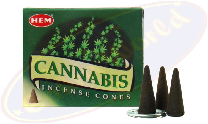 HEM Cannabis Räucherkegel