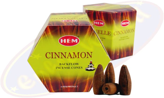 HEM Cinnamon Backflow Cones Rückflussräucherkegel