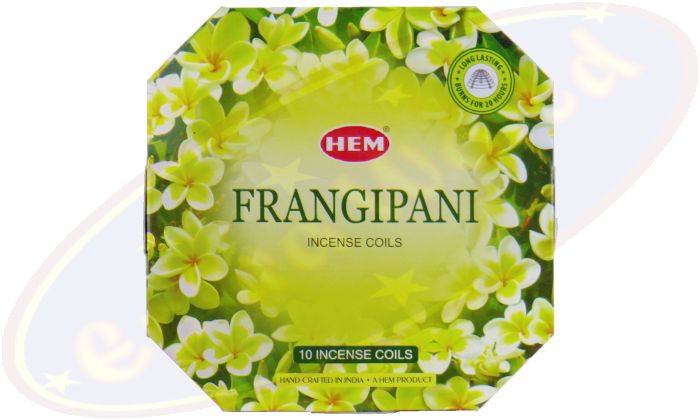 HEM Räucherspiralen (Incense Coils) Frangipani