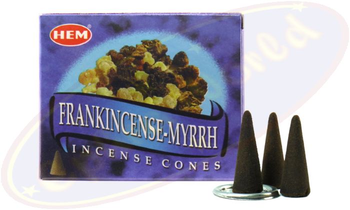 HEM Frankincense Myrrh Räucherkegel