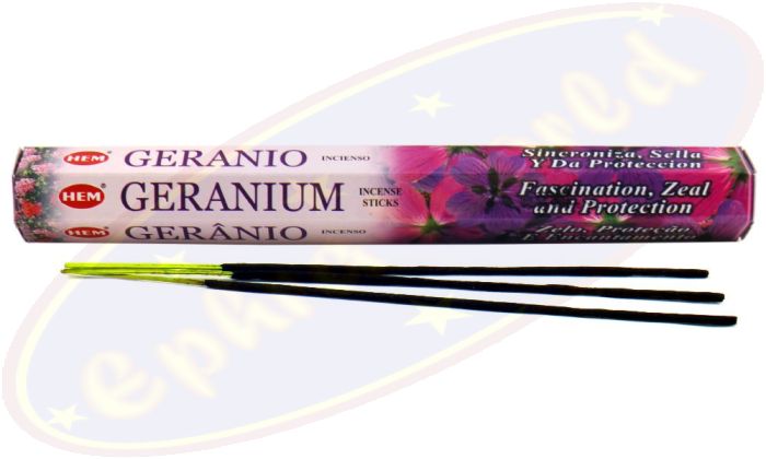 HEM Geranium Räucherstäbchen