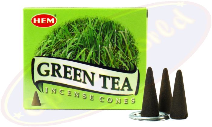 HEM Green Tea Räucherkegel