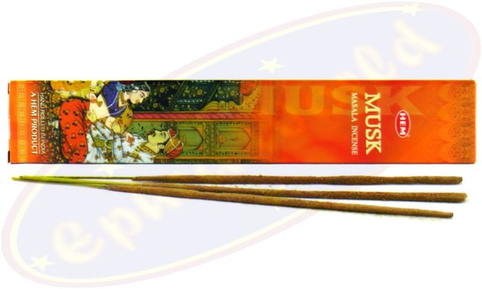 HEM Masala Musk (Moschus) Räucherstäbchen
