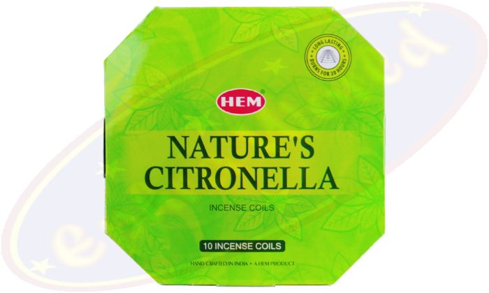HEM Räucherspiralen (Incense Coils) Nature´s Citronella