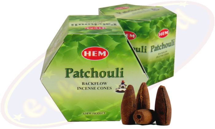 HEM Patchouli Backflow Cones Rückflussräucherkegel