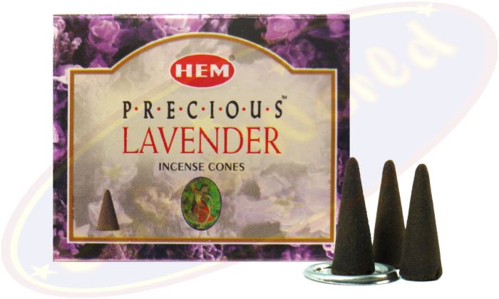 HEM Precious Lavender Räucherkegel