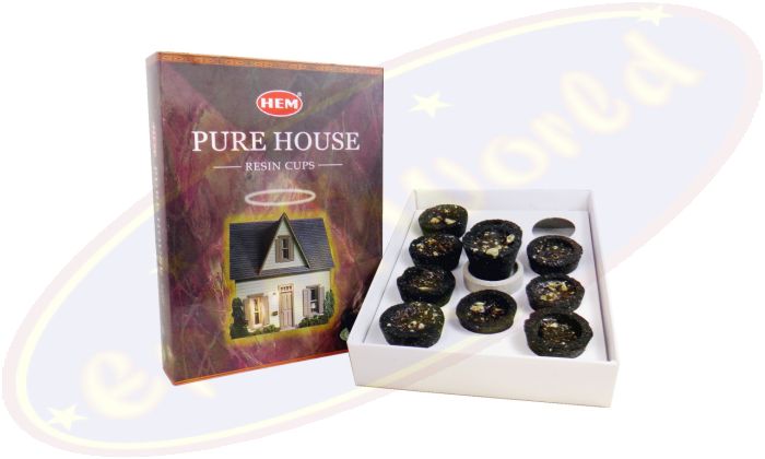 HEM Resin Cups Pure House Räucherkohletöpfchen