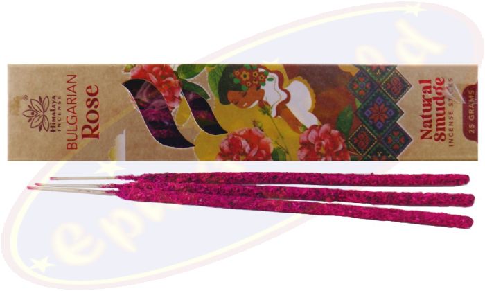 Himalaya Incense Natural Smudge Räucherstäbchen Bulgarian Rose