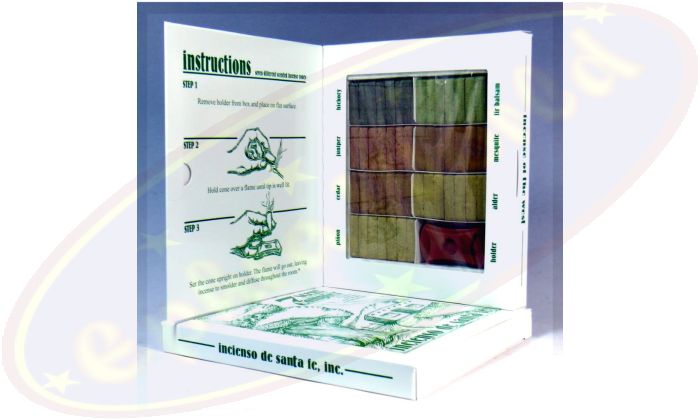 Incienso De Santa Fe 7 Scent Sampler South West Räucherwerk