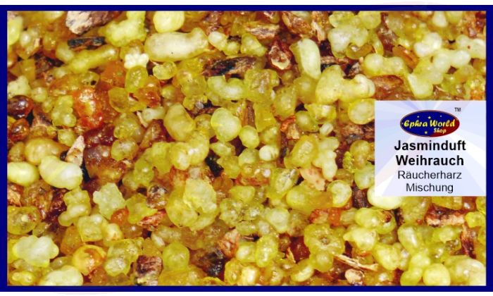 Jasminduft Weihrauch Räucherharz Mischung 100g