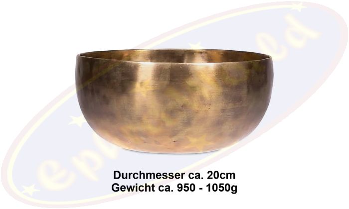 Klangschale Blume des Lebens Nepal handgraviert NEO 290/20