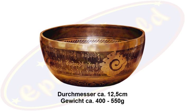 Klangschale Klanggold Tibet handgraviert NEO 286/15