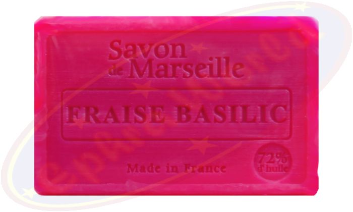 Le Chatelard 1802 Savon de Marseille Pflegeseife 100g Erdbeere Basilikum