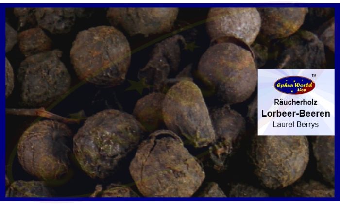 Lorbeer Beeren - Laurel Berry Räucherwerk 100g