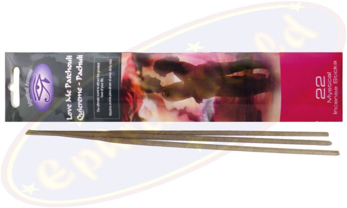 Mystical Aromas Love Me Patchouli Flora Räucherstäbchen