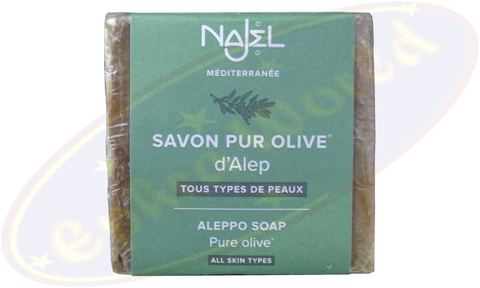 Aleppo Najel 100% Olivenölseife 180g