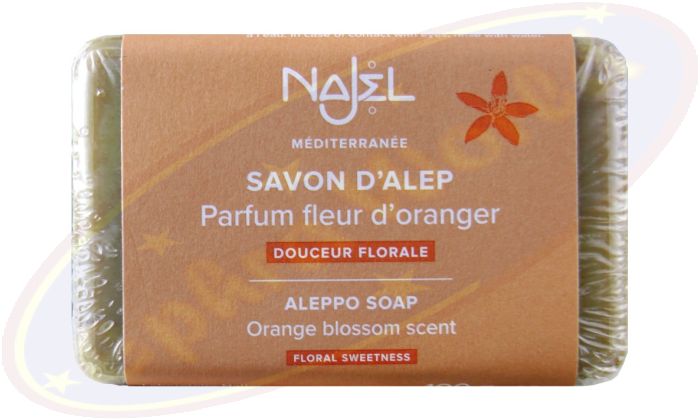 Aleppo Najel Orangenblüten Seife 100g