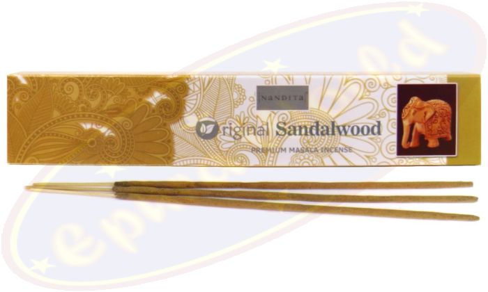 Nandita Original Sandalwood Premium Masala Räucherstäbchen