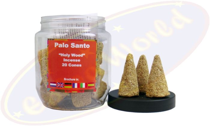 Palo Santo Heiliges Holz Räucherkegel 20er