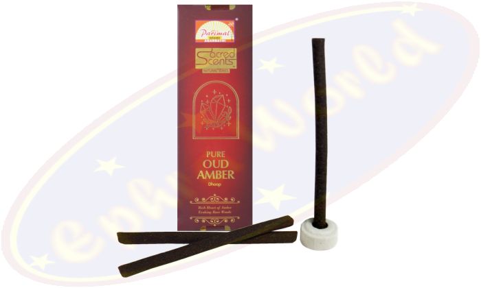 Parimal Sacred Scents Pure Oud Amber Dhoop Sticks