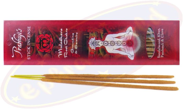 Prabhuji´s Gifts Chakra Räucherstäbchen Muladhara Root