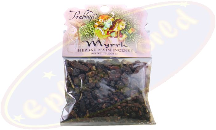 Prabhuji´s Gifts Räucherharz Basic Myrrh 34g