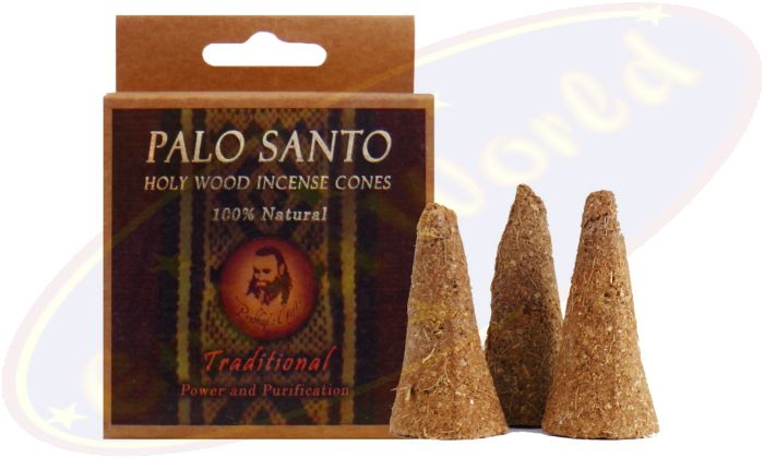Prabhuji´s Gifts Palo Santo Räucherkegel Traditional