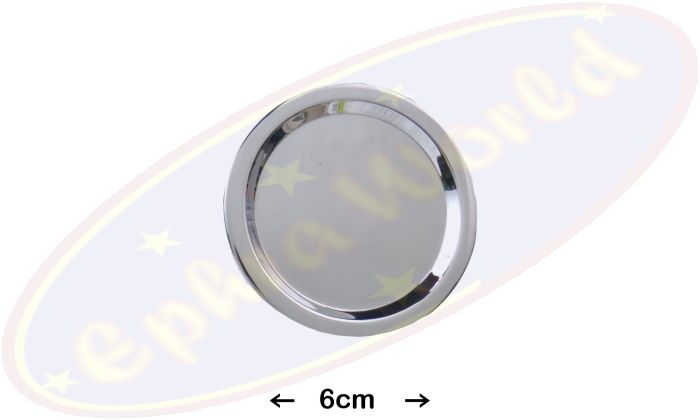 Räucherschale Edelstahl flach  6cm