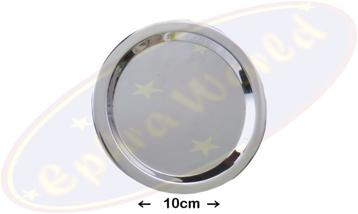 Räucherschale Edelstahl flach 10cm