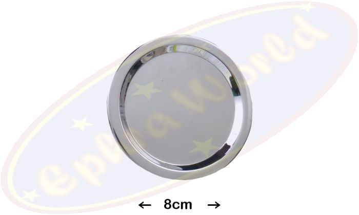 Räucherschale Edelstahl flach  8cm