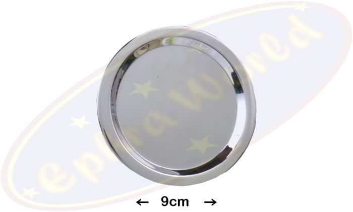 Räucherschale Edelstahl flach  9cm