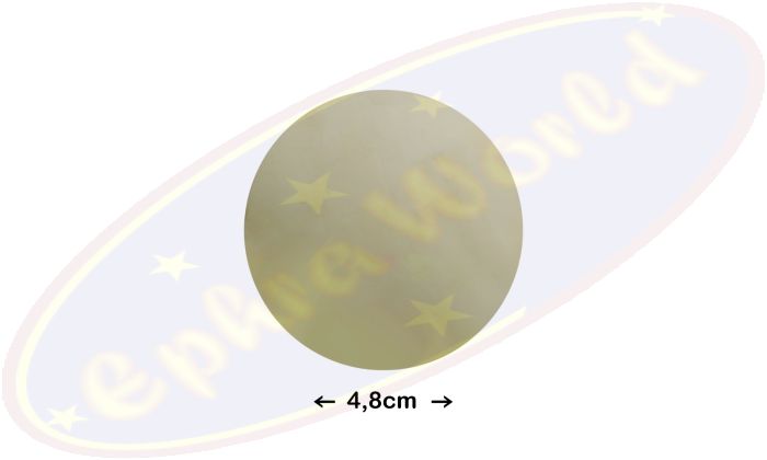 Räucherzubehör Messingplatte klein 4,8cm
