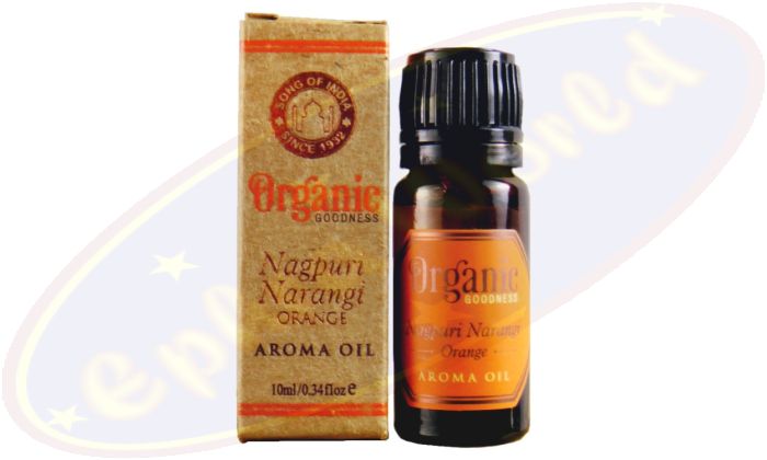 Song Of India Organic Goodness Aroma Oil Nagpuri Narangi Orange