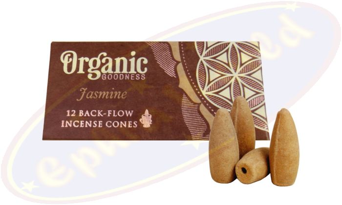 Song Of India Organic Goodness Rückflussräucherkegel Jasmine