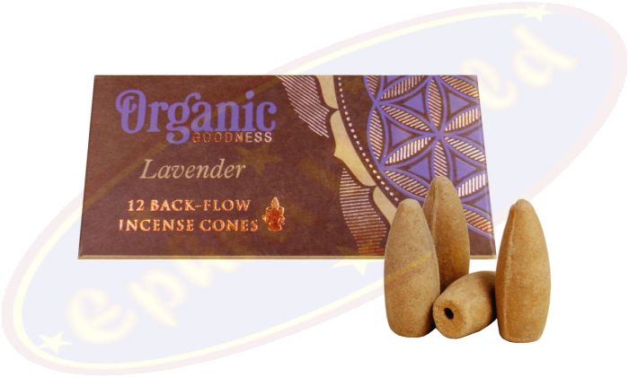 Song Of India Organic Goodness Rückflussräucherkegel Lavender