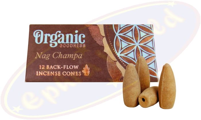 Song Of India Organic Goodness Rückflussräucherkegel Nag Champa