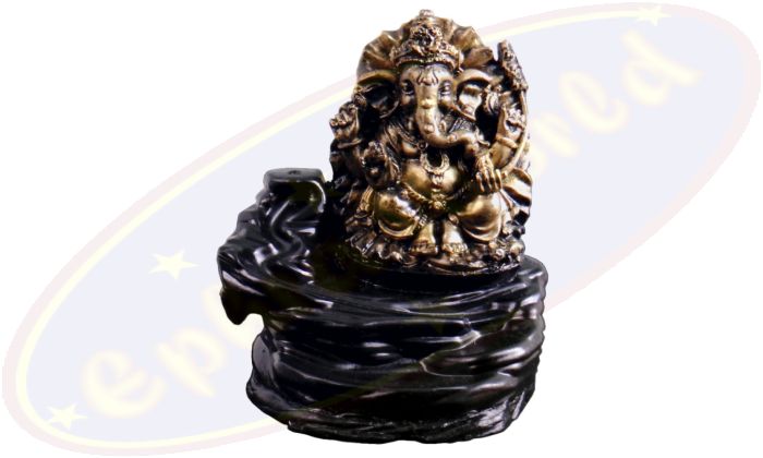 Aromatika Rückflussräucherkegel-Brunnen Ganesh