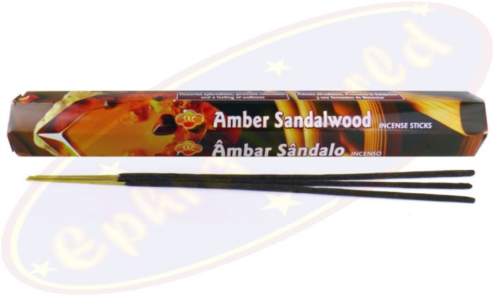 SAC Amber Sandalwood Räucherstäbchen