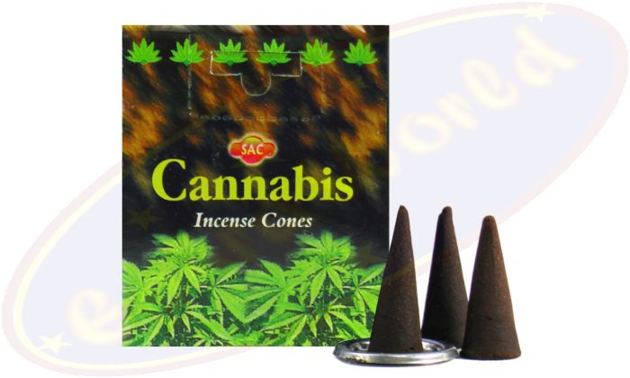 SAC Cannabis (Hanf) Räucherkegel