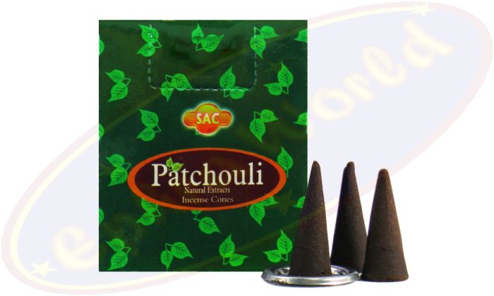 SAC Patchouli Räucherkegel