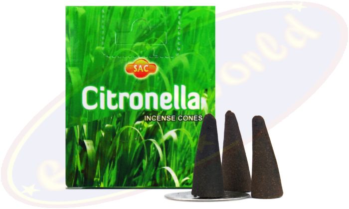 SAC Citronella Räucherkegel