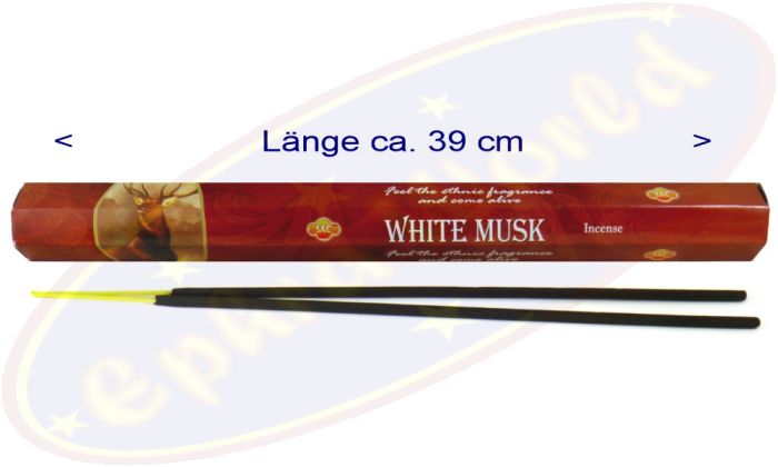 SAC White Musk (Moschus) XL Räucherstäbchen