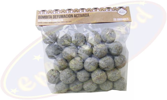 Sagrada Madre 25 aktive Defumation Räucherkugeln Defumacion Completa/Vollauflösung